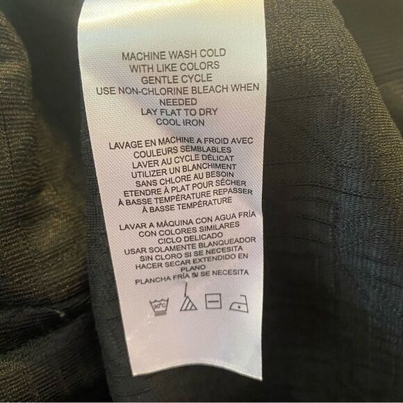 DKNY Black Vintage Hoodie Sweatshirt Size Medium Y2K - Picture 14 of 15